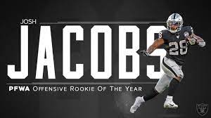 Josh Jacobs named PFWA Offensive Rookie ...