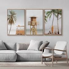 Framed Canvas Wall Art Set Of 3
