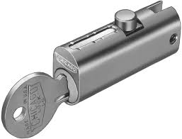 Locks of the file cabinet has a round and small bolt connected to a long cylindrical body. File Cabinet Lock Key 1x03 Cabinet And Furniture Locks Amazon Com
