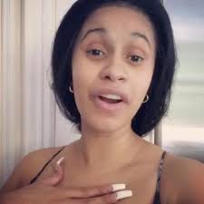 celebrities without makeup from cardi b