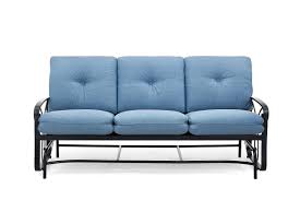 palazzo cushion glider sofa