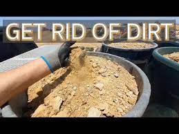 simple trick to get rid of excess dirt