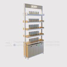 custom retail wall shelving racks for