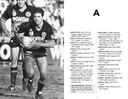 the a to z of rugby league players