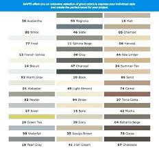 Mapei Grout Colors Online Charts Collection