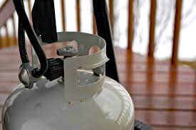 storing propane cylinders safely