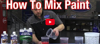 Here S How To Mix Automotive Paint