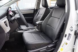 A much needed accessory for the family road trip warriors or pet car ride companions to prevent scratches, damage or spills from ruining the seat surface. Toyota Corolla 2014 2016 Iggee S Leather Custom Seat Cover 13 Colors Available 2018 Is In Stock And For Sale Mycarboard Com