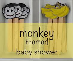 monkey themed baby shower on a budget