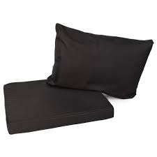 Black Replacement Cushion Pads For