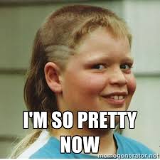 I&#39;m so pretty now - Haircut Boy | Meme Generator via Relatably.com
