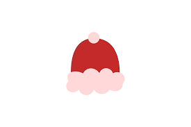 Christmas Cute Hats Vectors Graphic By Pigeometric Creative Fabrica