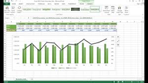 Excel 2013 Tutorial 02 Secondary Axis Using Recommended Charts