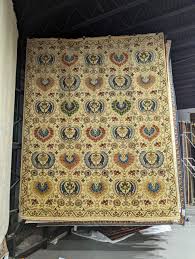 8x10 william morris style indian rug
