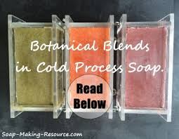 botanical blends in soap making