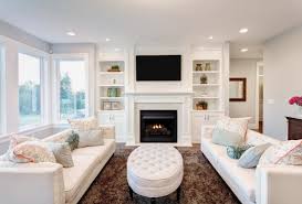 Living Room With Traditional Vent Free