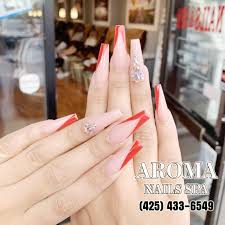 aroma nails spa nail salon 98038