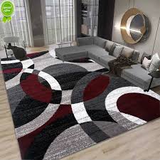 new nordic geometric carpet for living