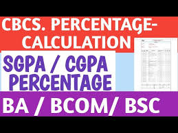 cbcs system percene calculation how