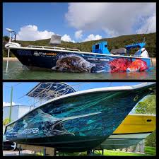 mgi custom marine graphics boat wrap