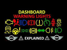 bmw mini dashboard warning lights
