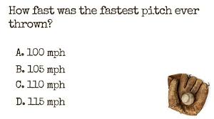 The following baseball trivia questions and answers are designed to test your knowledge of the game like you wouldn't believe. Baseball Trivia Games Download Youth Ministry