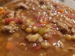 easy lentil sausage soup