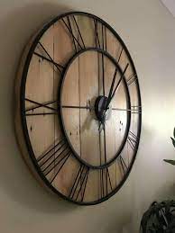 Kmart Clock Back By Recycled Pallet