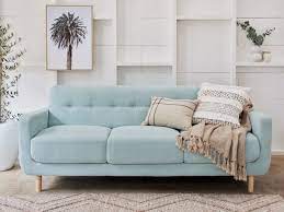Three Seater Sofa Couch Aquamarine