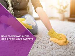 how to remove smoke odor from your carpets