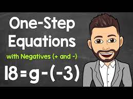 Solving One Step Equations With