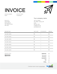 Freelancers Invoice Template Free Download Send In Minutes