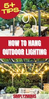Hanging Outdoor String Lights