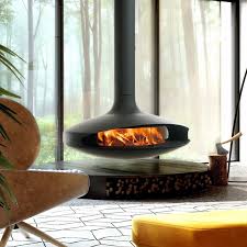 Focus Fireplaces Gyrofocus Glazed Wood