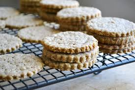 scottish oat and walnut biscuits the