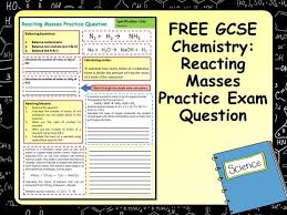 Free Gcse Chemistry Science Reacting