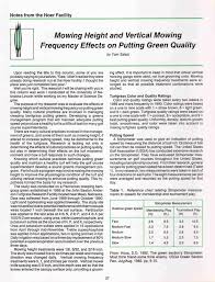 Pdf Mowing Height And Vertical Mowing Frequency Effects On