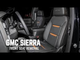 Gmc Sierra Front Seat Removal How To