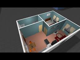 One Bedroom Beautiful House Plan In 3d