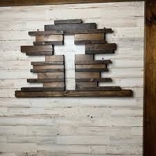 Handcrafted Wooden Cross Wall Decor