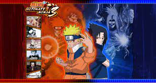 Naruto Sasuke Ultimate Ninja 3 | Naruto and sasuke, Naruto, Naruto vs sasuke