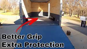 enclosed trailer floor protection