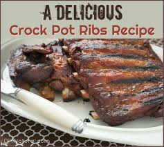 crock pot ribs learn how to make the