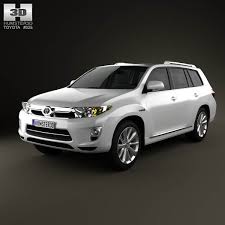 Toyota hybrid suv is one of the best models produced by the outstanding brand toyota. 3d Model Of Toyota Highlander Kluger Hybrid 2011 Toyota Highlander Hybrid Toyota Highlander Toyota