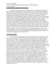 The position paper is literally your bible throughout the conference. Tustin Romania 1st Disec Position Paper Tustin Committee 1st Disec Topic Combatting Regional Wars Disarmament Of Chemical Weapons Country Romania Course Hero