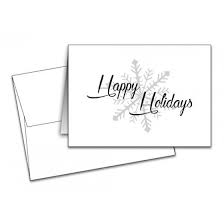 Snowflake Christmas Happy Holiday Greeting Cards Envelopes Size 5 X 7 Cards When Folded A7 Envelopes 25 Per Pack