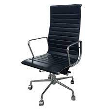 aries high back leather office chair