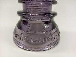 Whitall Tatum No 1 Purple Glass