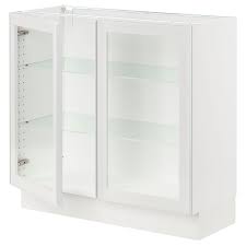 Sektion Base Cabinet With 2 Glass Doors