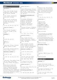 B1 Workbook answer key - Unit 1 ####### Vocabulary p ####### 1 1 senior  citizen 2 middle 3 aged 4 - Studocu